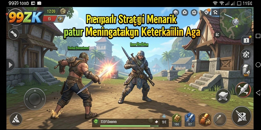 Tampilan gameplay menarik dan strategis di 99ZK.