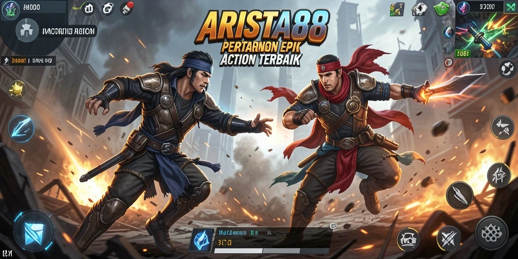 Gameplay seru ARISTA88 dengan grafis memukau dan aksi yang cepat.