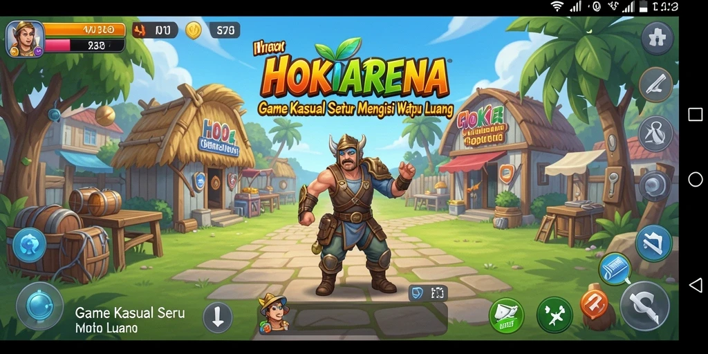 Tangkapan layar gameplay HOKIARENA yang menampilkan keseruan bermain.