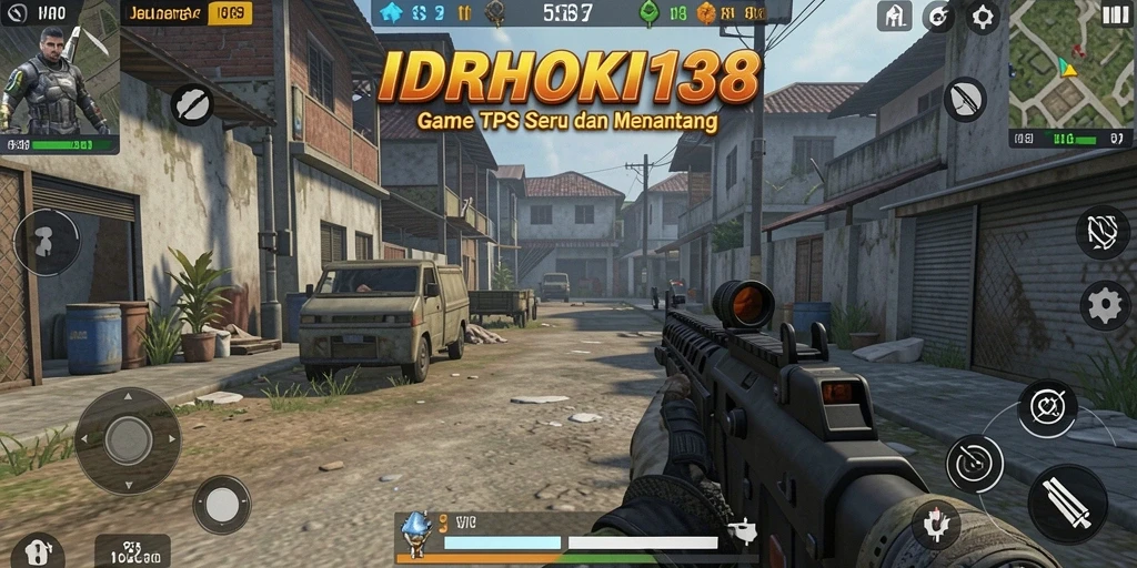 Screenshot IDRHOKI138 menampilkan aksi pertempuran yang mendebarkan di TPS.