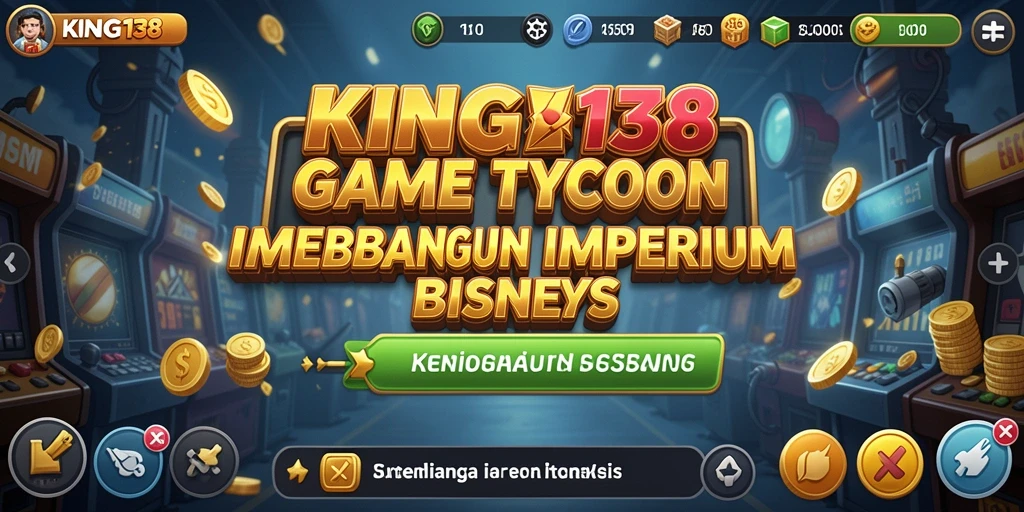 Screenshot gameplay KING138 yang menampilkan strategi bisnis yang menarik.