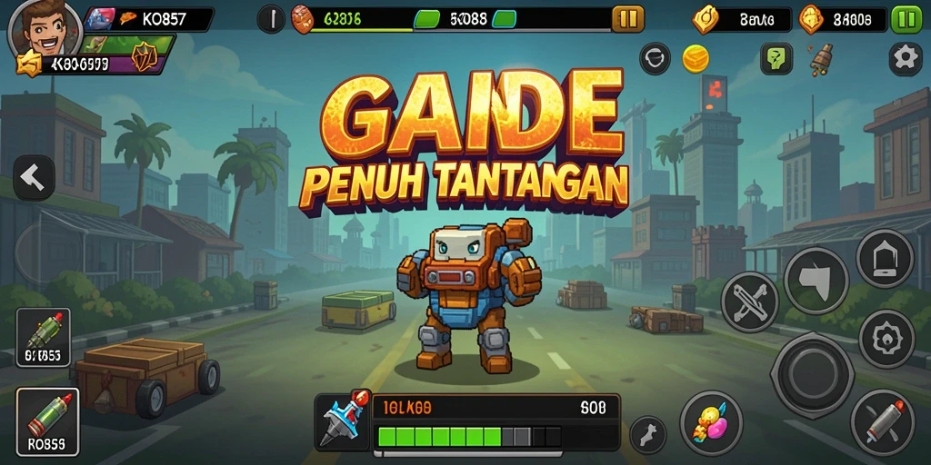 Tampilan gameplay KO857 yang menarik dan penuh warna.